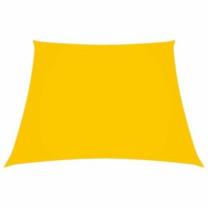 vidaXL sárga trapéz alakú oxford-szövet napvitorla 2/4 x 3 m kép