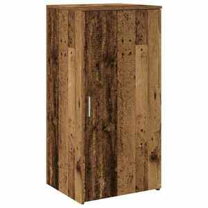 vidaXL tároló szekrény antik fa 50x45x103, 5 cm szerelt fa kép