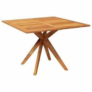 tömör akácfa kerti asztal 110 x 110 x 75 cm kép