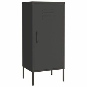 vidaXL antracitszürke acél tárolószekrény 42, 5 x 35 x 101, 5 cm kép