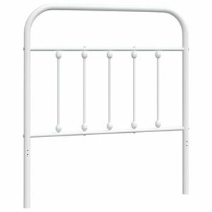 vidaXL fehér fém fejtámla 80 cm kép