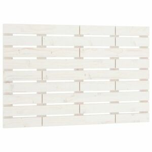 vidaXL fehér tömör fenyőfa fali fejtámla 106 x 3 x 63 cm kép
