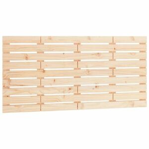 vidaXL tömör fenyőfa fali fejtámla 126 x 3 x 63 cm kép