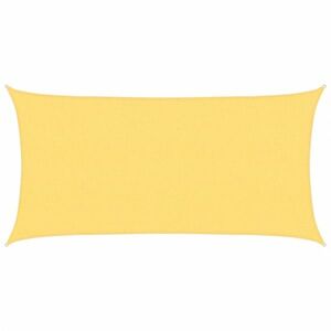 vidaXL bézs HDPE napvitorla 160 g/m² 2 x 3, 5 m kép
