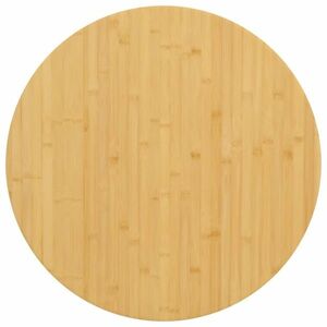 vidaXL bambusz asztallap Ø70 x 1, 5 cm kép