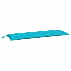 vidaXL türkiz oxford szövet kerti padpárna 150 x 50 x 7 cm kép