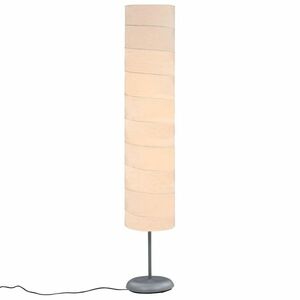 vidaXL fehér állólámpa állvánnyal 121 cm E27 kép