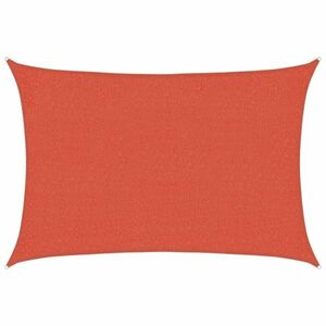 vidaXL terrakotta HDPE napvitorla 160 g/m² 2 x 3 m kép
