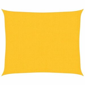 vidaXL sárga HDPE napvitorla 160 g/m² 2, 5 x 3 m kép