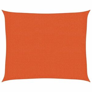 vidaXL narancssárga HDPE napvitorla 160 g/m² 2, 5 x 3 m kép