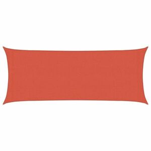 vidaXL terrakotta HDPE napvitorla 160 g/m² 2 x 4, 5 m kép