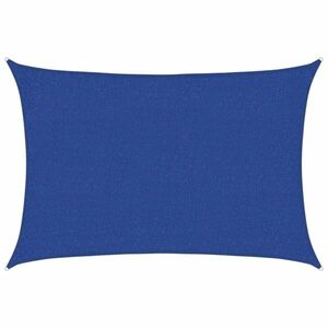 vidaXL kék HDPE napvitorla 160 g/m² 2 x 2, 5 m kép