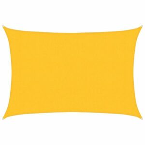 vidaXL sárga HDPE napvitorla 160 g/m² 3 x 5 m kép