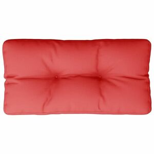 vidaXL piros szövet raklappárna 70 x 40 x 12 cm kép