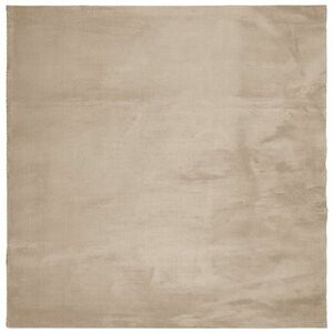 vidaXL HUARTE homokszínű rövid szálú puha és mosható szőnyeg 160x160cm kép