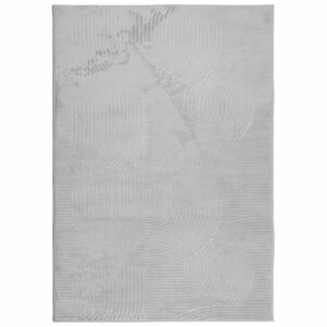 vidaXL IZA szürke rövid szálú skandináv stílusú szőnyeg 120 x 170 cm kép