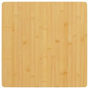 vidaXL bambusz asztallap 40 x 40 x 4 cm kép