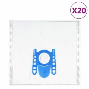vidaXL 20 db porszívózsák Bosch/Siemens DEFGH-hoz kép