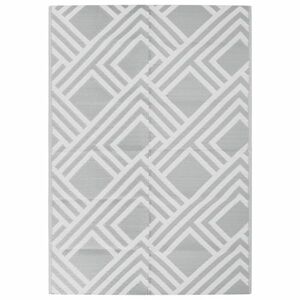 vidaXL szürke polipropilén kültéri szőnyeg 140 x 200 cm kép
