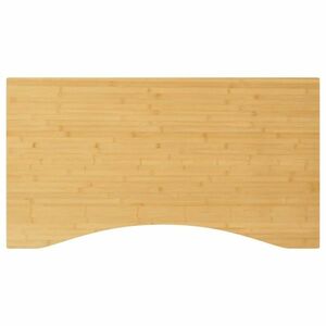 vidaXL bambusz asztallap 110x60x4 cm kép