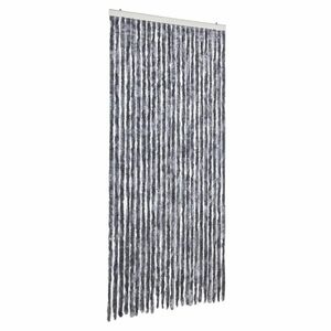 vidaXL ezüst zsenília rovarfüggöny 100 x 200 cm kép