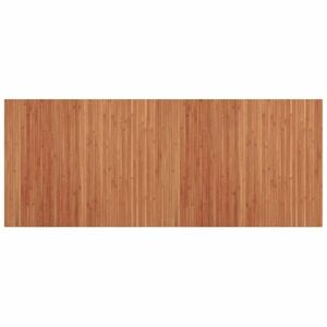 vidaXL négyszögletű barna bambusz szőnyeg 80 x 200 cm kép