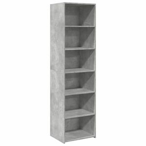vidaXL betonszürke színű szerelt fa magasszekrény 50 x 41 x 185 kép