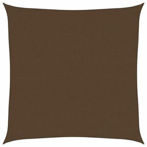 vidaXL barna HDPE napvitorla 160 g/m² 4, 5 x 4, 5 m kép