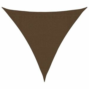 vidaXL barna HDPE napvitorla 160 g/m² 6 x 6 x 6 m kép