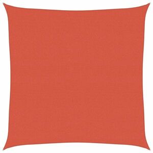 vidaXL terrakotta HDPE napvitorla 160 g/m² 4, 5x4, 5 m kép
