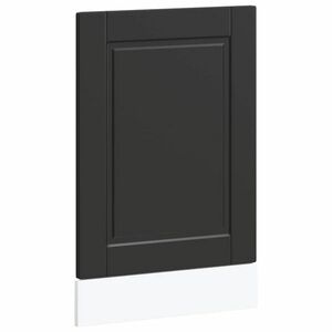 vidaXL mosogatógép panel "Porto" Fekete 45x1, 5x67 cm Mérnöki fa kép