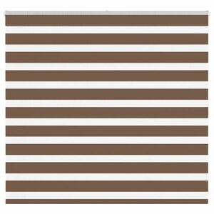 vidaXL zebrafüggönnyel barna szövetszélesség 150, 9 cm poliészter kép