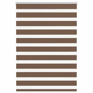 vidaXL zebrafüggönnyel barna szövetszélesség 95, 9 cm poliészter kép