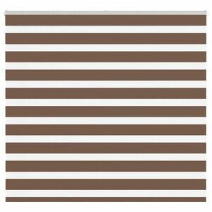 vidaXL zebrafüggönnyel barna szövetszélesség 155, 9 cm poliészter kép