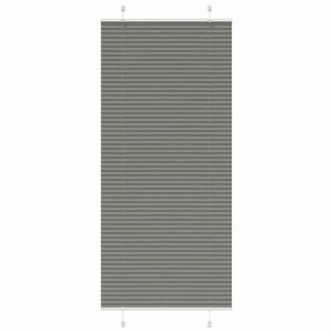vidaXL pliszírozott redőny antracit 100x200 cm szövetszélesség 99, 4 cm kép