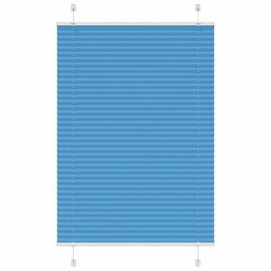 vidaXL pliszírozott redőny kék 90x100 cm szövetszélesség 89, 4 cm kép
