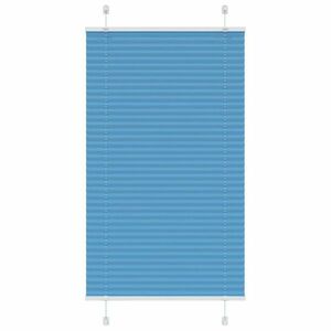 vidaXL pliszírozott redőny kék 75x150 cm szövetszélesség 74, 4 cm kép