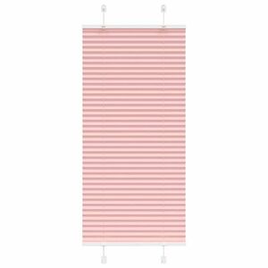 vidaXL pliszírozott redőny rózsaszín 60x100 cm szövetszélesség 59, 4 cm kép