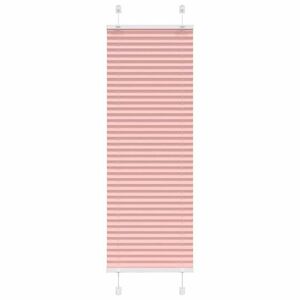vidaXL pliszírozott redőny rózsaszín 50x150 cm szövetszélesség 49, 4 cm kép