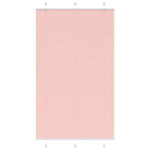 vidaXL pliszírozott redőny rózsaszín 120x200cm szövetszélesség 119, 4cm kép