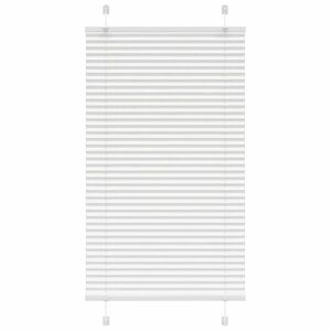 vidaXL pliszírozott redőny Fehér 80x100 cm szövetszélesség 79, 4 cm kép