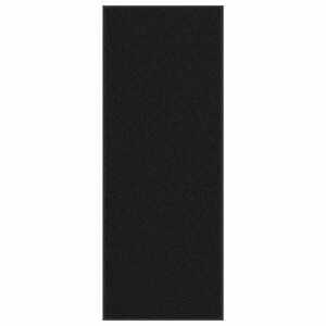 vidaXL lábtörlő fekete 115x300 cm kép