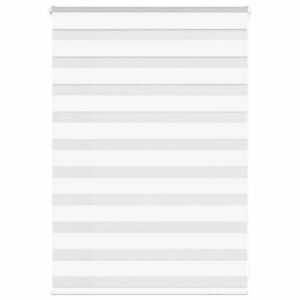 vidaXL zebrafüggönnyel fehér szövetszélesség 110, 9 cm poliészter kép