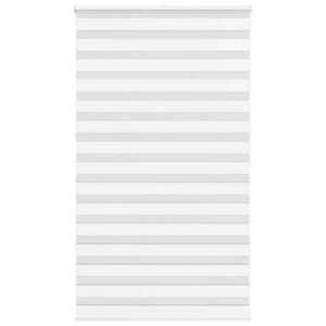vidaXL zebrafüggönnyel fehér szövetszélesség 125, 9 cm poliészter kép