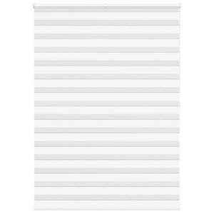 vidaXL zebrafüggönnyel fehér szövetszélesség 155, 9 cm poliészter kép