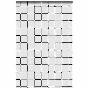 vidaXL zuhanyzó redőny kazettával 160x240 cm szövetszélesség 156 cm kép