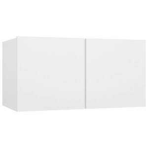vidaXL fehér függő TV-szekrény 60 x 30 x 30 cm kép