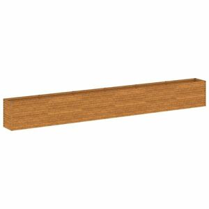 vidaXL corten acél kerti magaságyás 578x50x69 cm kép