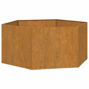 vidaXL rozsda színű corten acél növénytartó 90 x 90 x 45 cm kép