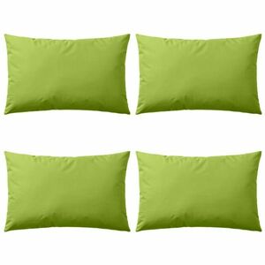 vidaXL 4 db almazöld kültéri párna 60 x 40 cm kép